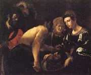 CARACCIOLO, Giovanni Battista Salome with the Head of John the Baptist oil painting artist
